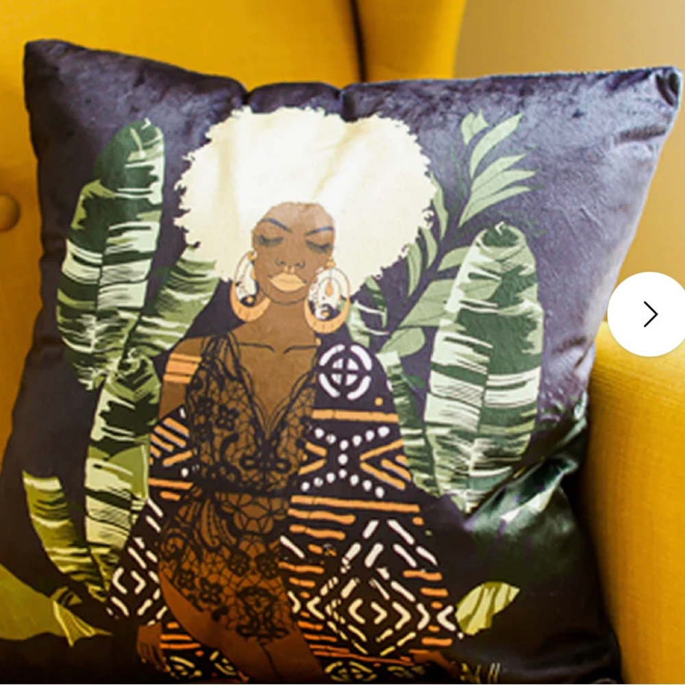 Beautiful Pardon My Fro Ziggy Decorative Pillow